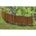 WINDHAGER Beeteinfassung Weide 100 x 20/35 cm beige