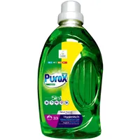 PUROX UNIVERSAL Flüssigwaschmittel (33 Waschladungen) – Gel für alle Textilien, entfernt Flecken, vollständig ausspülbar, umweltfreundlich, schützt vor Kalkablagerungen, 1 l