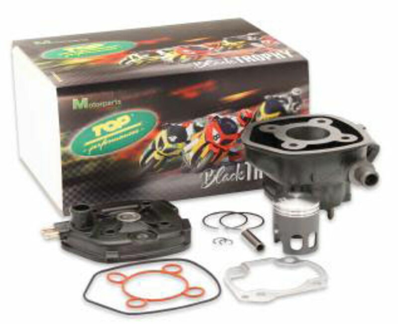 TOP PERFORMANCES Zwarte Trophy cilinder kit - Ø40mm MBK/Yamaha- Minarelli horizontaal