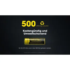 Nitecore NL1410 14500 1000 mAh 1 St.