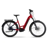 Haibike Trekking 9 Low 2025 27,5 Zoll RH 38 cm dynamite red/blue