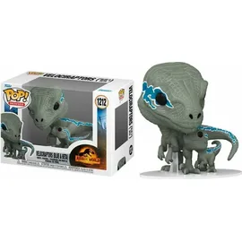 Funko Jurassic World Dominion Velociraptor Blue & Beta 9 cm Sammelfigur