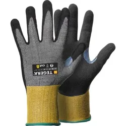 Schnitt-Handschuhe TEGERA Infinity 8805, Kat. II, grau/gelb, Gr. 6 - grau