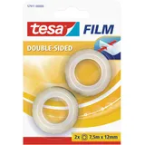 Tesa tesafilm doppelseitig 12mm/7.5m, 2er-Pack (57911-00000-02)