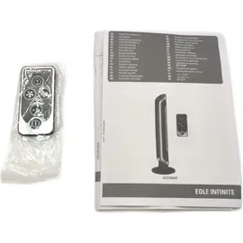 Rowenta Eole Infinite VU6670 Turmventilator schwarz