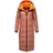 Navahoo Damen, warmer Winter Steppmantel mit Kapuze Schmuseengel Terracotta Gr. M - M