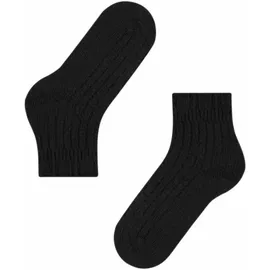 Falke Bedsock Rib Socken 1 Paar Schwarz 35-38