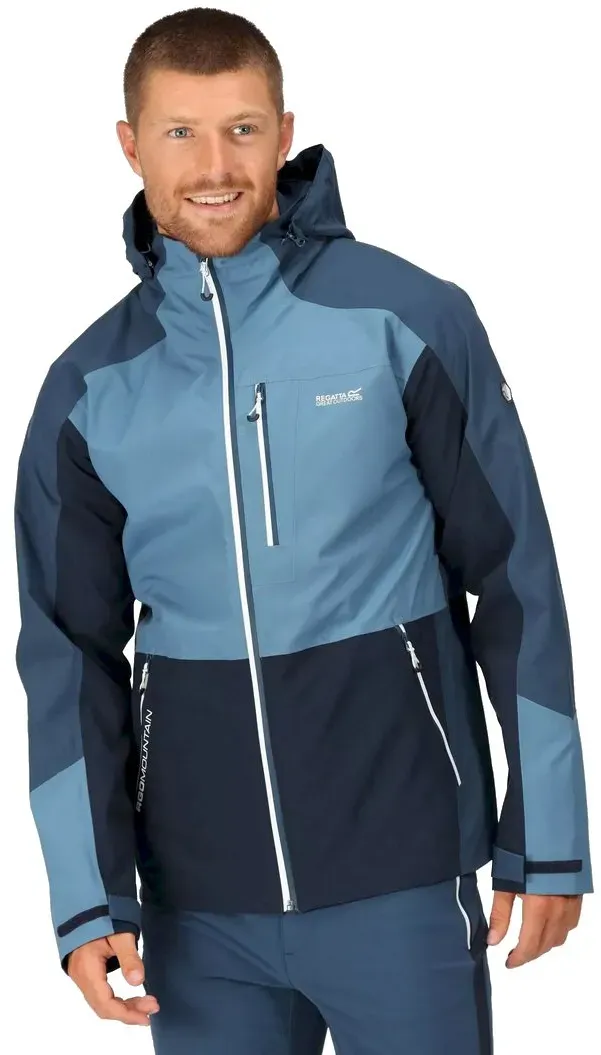 Regatta Regenjacke Bosfield (wasserdicht, atmungsaktiv) blau Herren