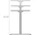 Celexon Höhenverstellbarer Schreibtisch Professional eAdjust-58123 150 x 75 cm