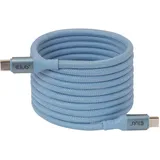 Club 3D CAC-3030 USB-C® Magnetisches Kabel 240W PD3.1 2m blau