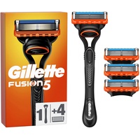 Gillette Fusion5 Handstück + Rasierklingen 4 St.