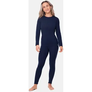 Danish Endurance Baselayer-Set Merino Baselayer dunkelgrün atmungsaktiv hautfreundlich glatt dunkelgrün S