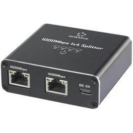 Renkforce RF-6739680 RF-GES-400 Netzwerk Switch RJ45 5 Port 1 GBit/s USB-Stromversorgung