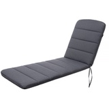 Bjird Liegenauflage Auflage für Gartenliege Amelia 185x60x6 cm, Auflagen für Deckchair/Polsterauflage für Sonnenliege, Wasserabweisend blau