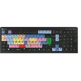LogicKeyboard Avid Media Composer Astra 2 DE Kabelgebunden), Tastatur, Schwarz