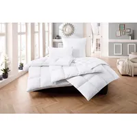 OTTO home Daunenbettdecke OTTO HOME "Loftet, Bettdecke 135x200, 155x220 cm und weitere Größen", weiß, B:200cm L:200cm, Bezug: 100% Baumwolle. Füllung: 90% Daunen, 10% Federn, Bettdecken, Bettdecken, Sommer, Winter, Decke ist Made in Green zertifiziert