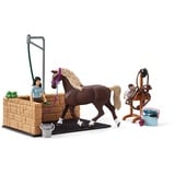 schleich 42438 Waschplatz mit HORSE CLUB Emily & Luna, für Kinder ab 5-12 Jahren, HORSE CLUB - Spielset