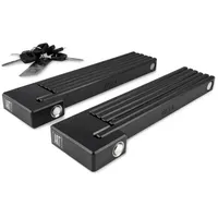 Cube Acid Rigid 100 Pure Twin Pack Black - 7 x 1000 mm