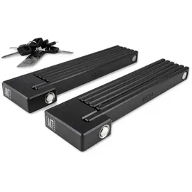 Cube Acid Rigid 100 Pure Twin Pack Black - 7 x 1000 mm