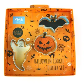 PME Legend PME Halloween Plätzchenausstecher-Set mit 3 Stück, Blau