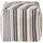 Homescapes Sitzwürfel Textil 40 x 40 x 40 cm Grau