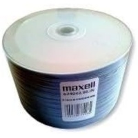 Maxell CD-R 80, Inkjet White, Shrink 50