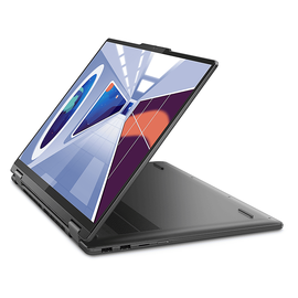 Lenovo Yoga 7i, Convertible, mit 14 Zoll Display, Intel® CoreTM i5 i5-1340P Prozessor, 16 GB RAM, 512 SSD, Iris® Xe, Storm Grey, Windows 11 Home (64 Bit)