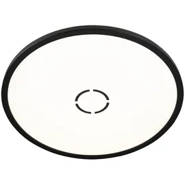 Briloner LED Deckenleuchte 1-flammig rund schwarz 18W