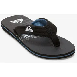 QUIKSILVER Jungen Molo Layback Yt Sandale, Anthrazit, 39 EU - 39 EU