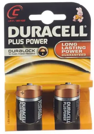 Duracell Batterie MN1400 LR14 2 Stück