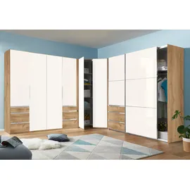 WIMEX Level 120 x 216 x 120 cm Plankeneiche Nachbildung/weiß