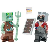 LEGO Minecraft Mini Set: Held mit ertrunkener Minifigur