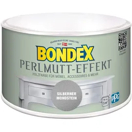 Bondex Holzfarbe Perlmutt-Effekt Silber 0,5 l