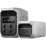 EcoFlow DELTA 3 Max Plus (2048Wh) Portable Power Station - DELTA 3 Max Plus (2 048 Wh) / DELTA 3 Max Plus Intelligente Zusatzbatterie