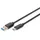 Digitus USB-C auf USB-A 1,0 m Schwarz