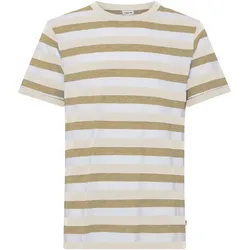 T-Shirt SOLID "T-Shirt SDFox", Herren, Gr. L, beige (oatmeal), Obermaterial: 100% Baumwolle CO., regular fit normal, Rundhals, Shirts T-Shirt