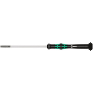 WERA 2035 Elektroniker-Schlitzschraubendreher, 0,40 x 2 x 100 mm