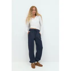 Boyfriend sweatpants - Blue - S