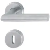 HOPPE Rosettengarnitur Amsterdam Edelstahl F69 E1400/42H/42HKVS