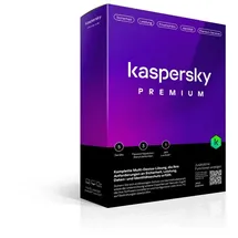 Kaspersky Lab Kaspersky Antivirensoftware Premium 2024 PKC 5 Geräte 1 Jahr DE Win Android iOS