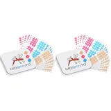 Moskinto 42 Mückenpflaster, Mückenstich, Mücken, Alternative zum Hitzestift, für Kinder und Erwachsene, Stechmücken, Stichheiler, Juckreiz, Family Box (Packung mit 2)