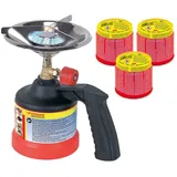 Rothenberger Campingkocher Scout inkl. 3x C200 Kartusche