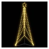 vidaXL LED Weihnachtsbaum 363 LEDs Warmweiß 182 cm