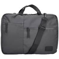 Rieker Businesstasche, Herren Arbeitstasche, Laptoptasche mit 2 geräumigen Hauptfächern grau