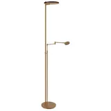 Steinhauer LIGHTING LED Stehlampe, Stehleuchte Deckenfluter Stehlampe höhenverstellbar Leselampe bronze