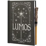 Grupo Erik Notizbuch Harry Potter Lumos A5 Schwarz