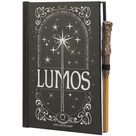 Grupo Erik Notizbuch Harry Potter Lumos A5 Schwarz