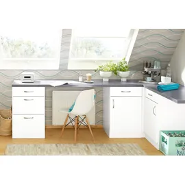 WIHO KÜCHEN Arbeitsplatte WIHO KÜCHEN "Flexi", grau (porto schieferfarben), B:220cm H:3,8cm T:60cm, Tischplatten, 38 mm stark