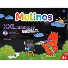 MALINOS 300969 XXL Airbrush Metallic, Bunt, 29 Stück (1er Pack)