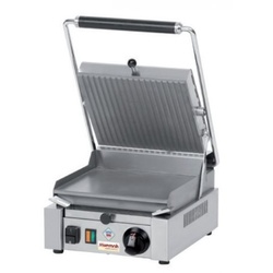 Elektrischer Grill mit glatten Rippen GRSL